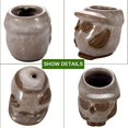 thumbnail image 2 of Succulent Planter, 3.2 Inch Ceramic Owl Small Pots, Ceramic Pots For Plants, Pack Of 6, Plants Not Included, 2 of 4
