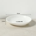 thumbnail image 4 of Ceramic Pet Feed Bowl Simple Fish Bone Pattern Cat Food Bowl Puppy Water Bowl, 4 of 4