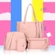 thumbnail image 3 of Bolsa 4 unids/set de hombro de compras correa ajustable PU dinero billetera mujeres para regalos JShteea Para Estrenar, 3 of 8