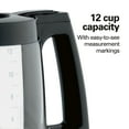 thumbnail image 5 of Hamilton Beach 12 Cup Replacement Glass Carafe, Fits most Hamilton Beach 12 Cup Coffee Makers, 5 of 8