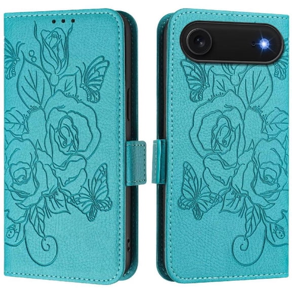 Case for iphone 17 Air Pu Leather with Credit Card Slot Magnetic Wallet
