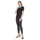thumbnail image 2 of Blusa Para Mujer Casual Elegante Con Cuello Encaje Negro multicolor CHI Incógnita 330769, 2 of 5