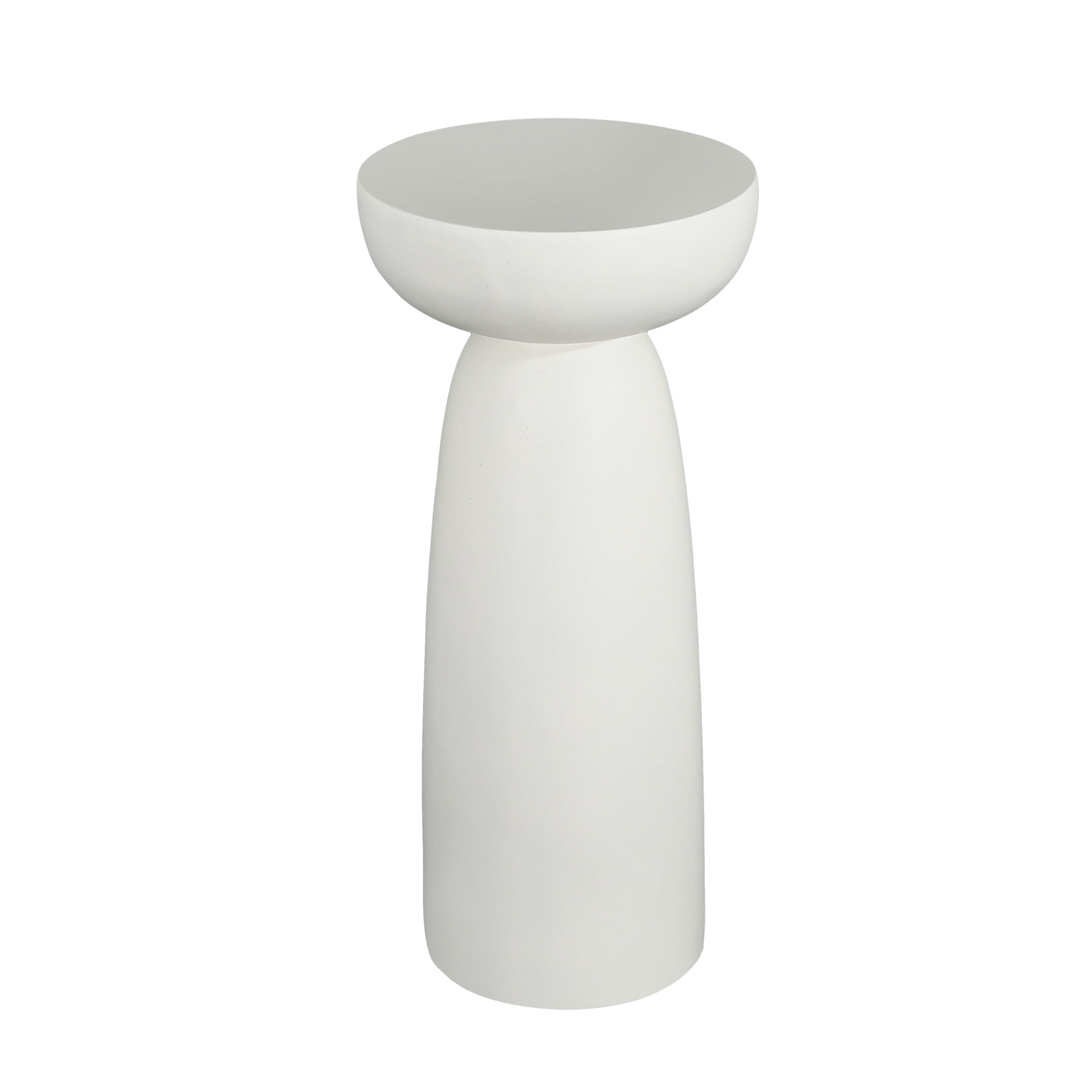 Christopher Knight Home Minimalist 28” MGO Plant Stand, Indoor/Outdoor, White