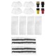 thumbnail image 1 of Accessories For Steam Cleaner, Microfibre Floor Cloth Set For Easyfix Sc2 Sc3 Sc4 Sc5 Floor Nozzle Banmo, 1 of 5