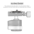 thumbnail image 2 of Mistaha 38mm Ultra-thin Universal Quick Release Plate with Camera Strap Loop Removable Camera Screw Wrench, 2 of 8