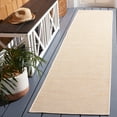 thumbnail image 2 of SAFAVIEH Martha Stewart Hampton Solid Indoor/Outdoor Runner Rug, Yellow, 2' x 9', 2 of 9