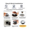 thumbnail image 5 of Universal Tip Toe Bath Drain Stopper And Cover Bathtub Drain Stopper Replaces Lift Turn Tip-toe Tri, 5 of 5