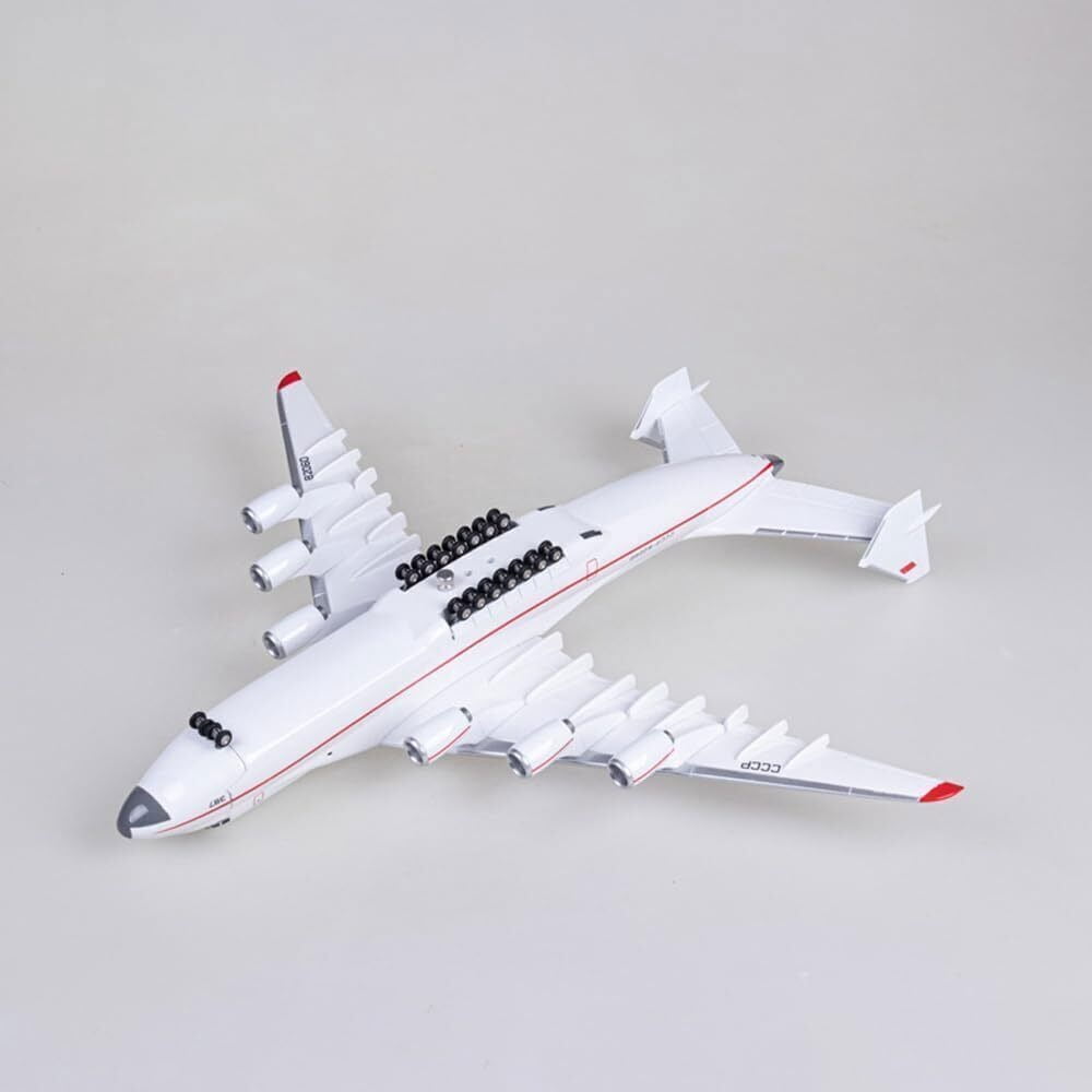 EROCK 1/200 42cm Antonov An-225 CCCP Aircraft Strategic Transport Resin Plane Model US
