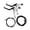 White, variant on lacooooppia Bike Brake Levers Set Front and Rear Brake Set Replacement Grip Repairing Mountain Bike Handlebar Parts for Home Cycling Shop silver
