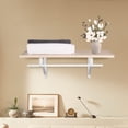 thumbnail image 4 of HOME MASTER Supports Robustes pour Tringle de Garde-Robe, Lot de 4, Étagère de Garde-Robe Murale et Support de Tringle, Supports d'Étagère 11 x 9,5 Po avec, 4 of 7