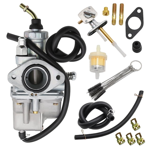 Anxingo 59V-14101-00-00 Carburetor Replacement for Yamaha Timberwolf 250 YFB250 YFB250FW, Replacement for Yamaha Grizzly 125 YFM125GH YFM125G (Carb with Fuel Tank Switch)