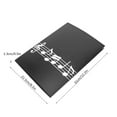 thumbnail image 4 of Score A4 Sheet Music Folder 6 Pages Piano Music Score ABS Material Guitar Violin Expansion Clip, 4 of 7