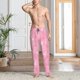 thumbnail image 2 of Balery Breast Cancer Awareness Pantalones de pijama para hombre, pijama ultraligero, pantalón de descanso-Medium, 2 of 6