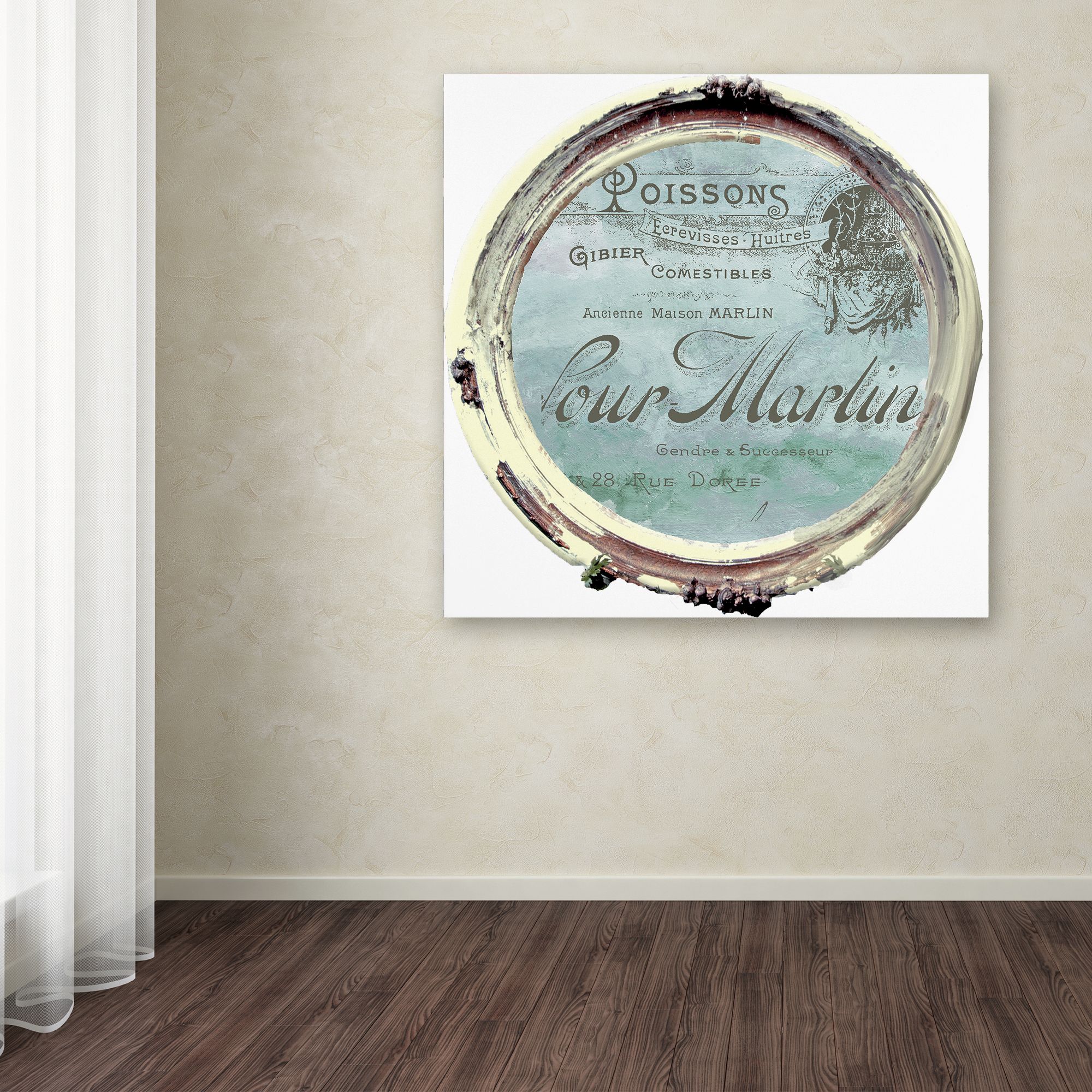 Trademark Fine Art "Paris in Frames 4" Canvas Art by Color Bakery