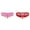 B-Pink 1PCS & Red 1PCS, variant on 2 Pack(Purple 1PCS & White 1PCS) Multipack Pack Set Mens Personality Casual Mini Mens Latex Thong Underwear T Pants Jock Strap Transparent Lace