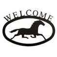 thumbnail image 2 of Running Horse - Welcome Sign Small, 2 of 2