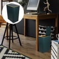 thumbnail image 1 of LOLIPPYY Trash Bin Small Dark Green PP Press to Open Lid 1Pcs, 1 of 6