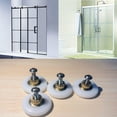 thumbnail image 2 of Shower Door Roller Wheel Replacement, Bearing Component Ensures Stable Quality & Long Service Life, Smooth Quiet Operation For Bathroom Glass Sliding Doors (4PCS), 2 of 5