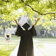 thumbnail image 3 of Eveokoki Congrats Grad Decorative Signage, 7x8.8 Inch Aluminum Graduation Lawn Sign with Stakes, Waterproof for Outdoor Garden Decorations Supplies, 3 of 6