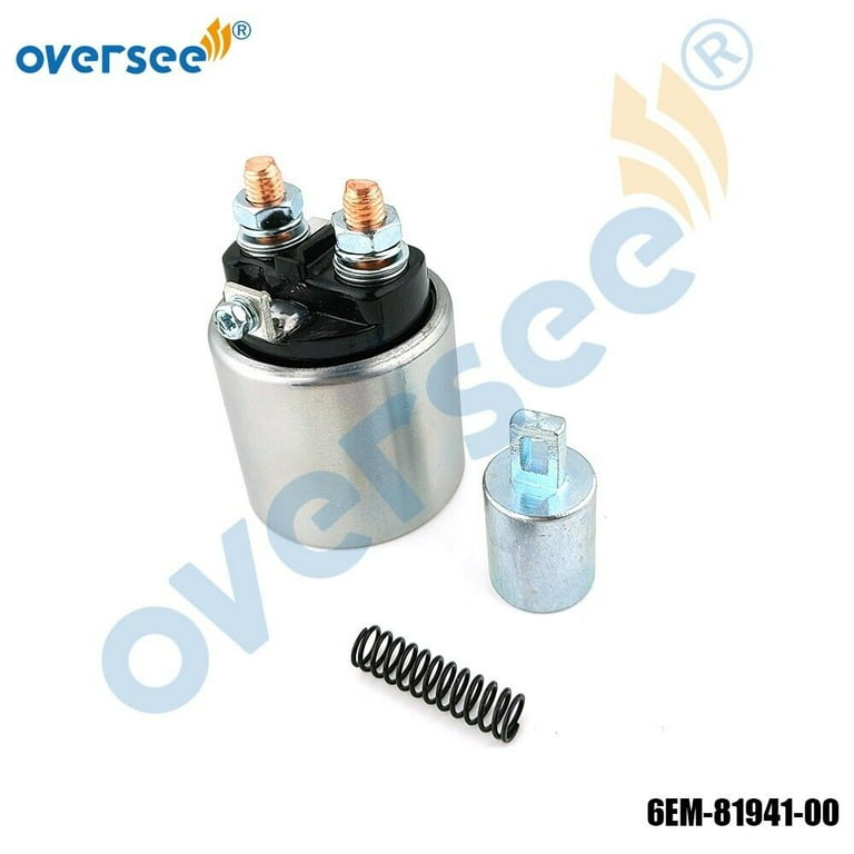 OVERSEE 6EM-81941-00-00 Starter Solenoid Relay For Yamaha