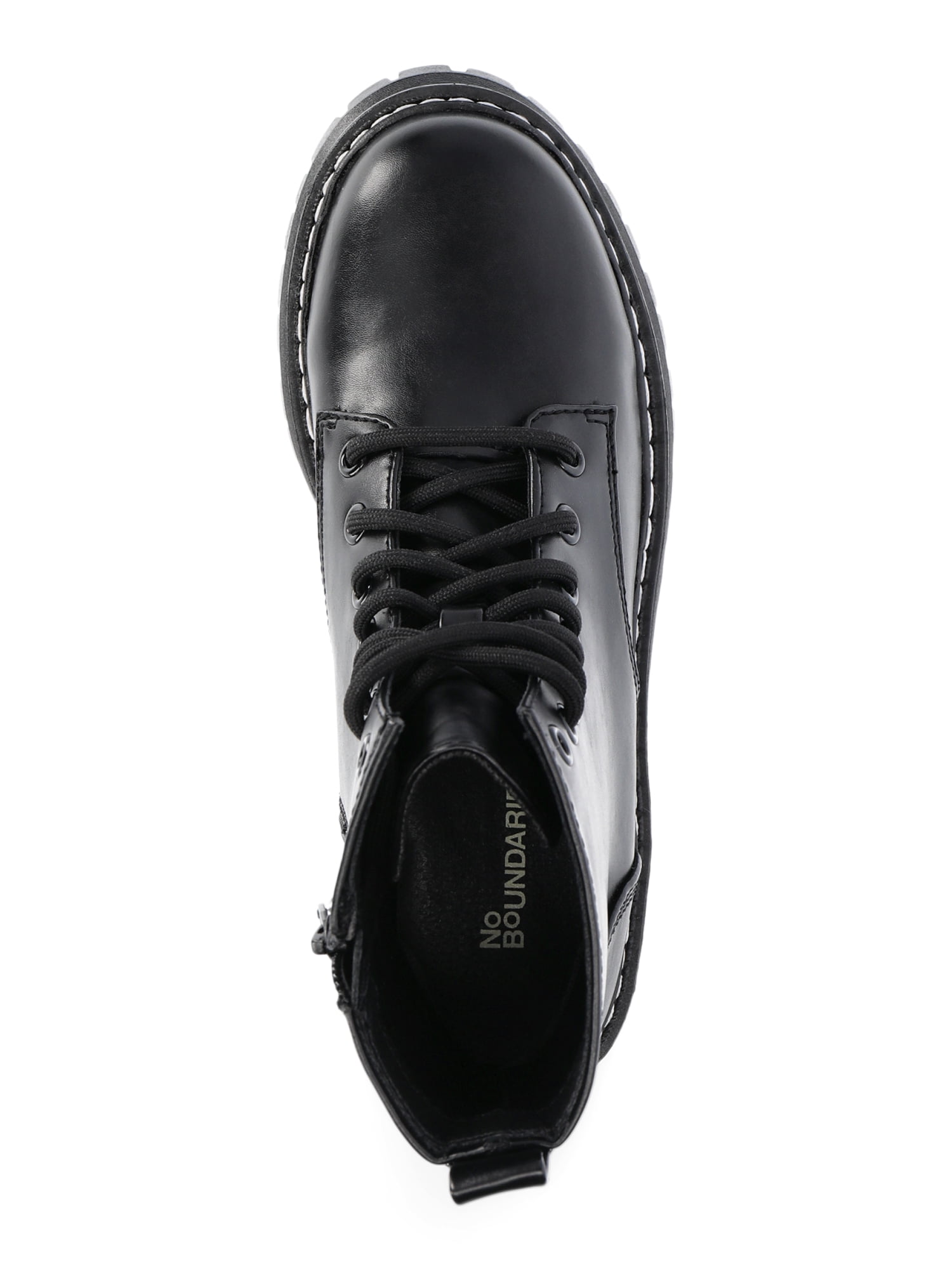No Boundaries Women's Combat Boots, Wide Width Available