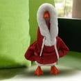 thumbnail image 5 of Costeam 7 Inch Desk Goose Outfits, Hoodies Tabletop Goose Accessory, Costume for Mini Porch Goose, Magnetic Goose Statue, Key Holder Clothes for Table Decor, 5 of 6
