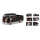 thumbnail image 1 of Camioneta Volkswagen tipo 2 (T1) doble cabina # 8 Matt Black 1/24 Motormax modelo de coche fundido, 1 of 1