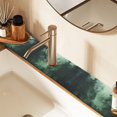 thumbnail image 2 of Yayeee Faucet Mat for Kitchen Sink 14.7" Diatomite Long Splash Guard Pad, Green Forest, 2 of 7