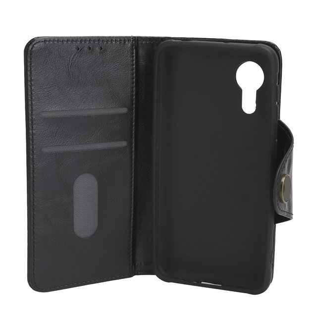 Ccdes teléfonos funda Fundas de teléfono a prueba de golpes Funda de cuero de cuerpo completo para Samsung Galaxy X Cover 5 con ranura para tarjetaBlack Cable No se aplica