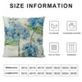 thumbnail image 5 of Nawypu Pillow Covers Summer Spring Pillow Covers Floral Decorative Throw Cushion Case for Sofa Couch Outdoor Patio Living Room, 5 of 5