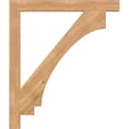 thumbnail image 3 of Ekena Millwork 3 1/2"W x 36"D x 42"H Imperial Block Smooth Bracket, Western Red Cedar, 3 of 4