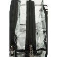 thumbnail image 3 of Casemetic PC04PK Casemetic Pink Clear Set Bag Double Storage Compartment 3 External Pockets &amp; Shoulder Strap, 3 of 4
