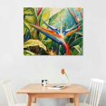 thumbnail image 2 of ARISTURING Bird of Paradise Canvas Wall Art Print, Tropical Artwork, 2 of 6