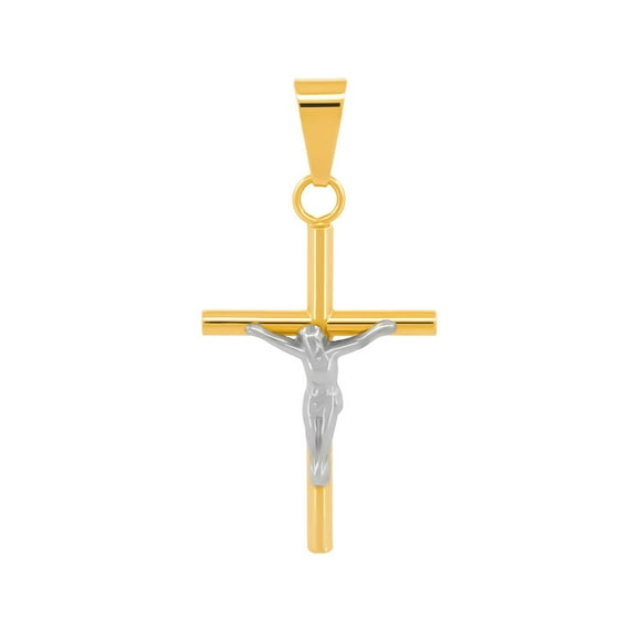 Dije Cristo 3.4 cm Oro Sólido 14k
