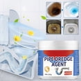 thumbnail image 7 of FHBVT 260g Drains Unblocker Powder Powerful Pipe Cleaner for Kitchen Bathroom Clogs Dissolves Hair Grease Food Soap Scum Deodorizing Safe for All Pipes Septic Systems Sink Drain Cleaner, 7 of 7