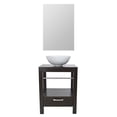 thumbnail image 1 of SET MUEBLE PARA BAÑO 3 PIEZAS INCLUYE LAVABO Y ESPEJO GRAVITA GB 2072 84, 1 of 8