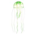 thumbnail image 1 of Decoración de medusas para pecera, adornos fluorescentes de silicona para medusas, decoración de acuario con ventosa, verde, 2,3 "x 5,9", 1 of 7