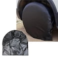 thumbnail image 4 of Lishi Housses de Pneus Imperméables pour Roues de Rechange Remorque RV, Noir, Lot de 4, 4 of 5
