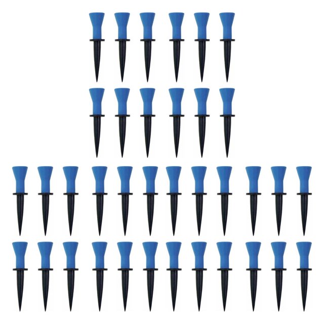 QualitChoice 12 Pcs pour T-Shirts de Golf Plastique Support de Balle Professionnel Réutilisable Extérieur Intérieur Golf Entraînement Pratique Cadeaux Espadrilles Bleu 76mm 3Ensemble