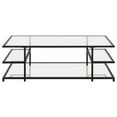 thumbnail image 3 of Evelyn&Zoe Scandinavian 32" Wide Alder White Coffee Table, 3 of 7