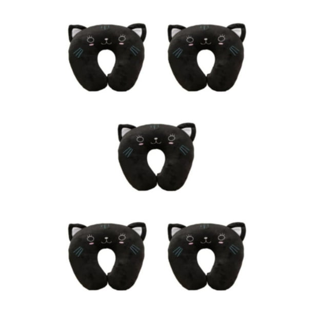 Wosthever Almohada En Forma De U Compañero De Viaje Para Una Siesta Feliz On Go Lindas Almohadas En Forma De U Para Dormir Fácil De Llevar Gato Type2 NO2