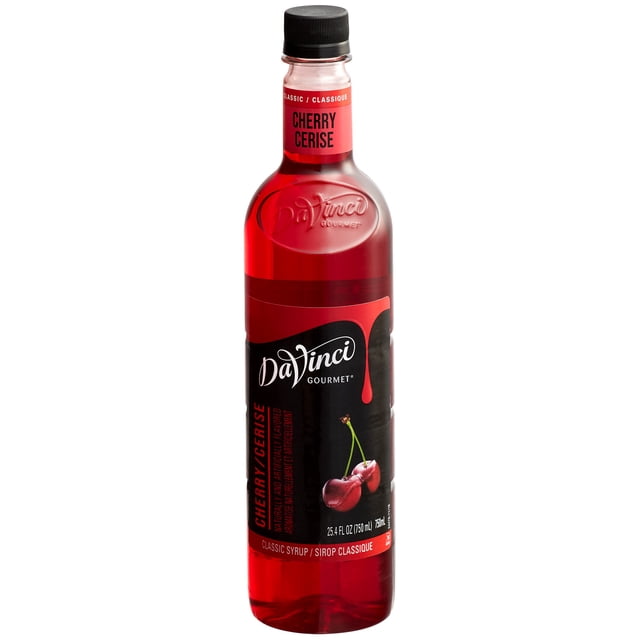 DaVinci Gourmet 750 ml Sirop Aromatisant / Sirop de Fruit Classique à la Cerise