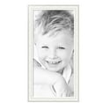 thumbnail image 2 of ArtToFrames 22" x 46" Majestic White Picture Frame, 22x46 inch Silver Wood Poster Frame (WOM-5198),  Pack, 2 of 7