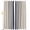 MidnightBlue Beige, variant on Grey Striped Blackout Curtains for Bedroom/Living Room, Pinch Pleated Black Out Curtains, Beige Geometric Modern Minimalist Room Darkening Window Drapes with Hooks 2 Panels, 59"x70"