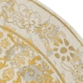 thumbnail image 4 of SAFAVIEH Evoke Lorna Traditional Bordered Area Rug, Ivory/Gold, 6'7" x 6'7" Round, 4 of 5
