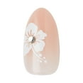 thumbnail image 6 of KISS imPRESS  Press on Nails, Real Smooth, White, Medium Almond, 30 Count, 6 of 12