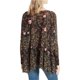 thumbnail image 2 of Free People Isabella Túnica Blusa para Mujer, Negro, Mediano, 2 of 2