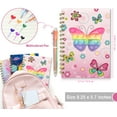 thumbnail image 2 of Pop Notebook with Pen, 21x14.5cm 160 Lined Pages Butterfly Spiral Journal with 6 Multicolor Pen Fidget Writing Notebook Birthday Gifts for Students, 2 of 3