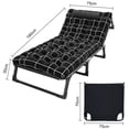thumbnail image 5 of ASKMZ Sleeping Cot Camping Bed Adjustable 4-Position Adults Reclining Folding Chaise with Pillow, Detachable Pillow, Ergonomic Design, 5 of 9