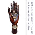 thumbnail image 4 of Modelo de mano de madera yangjietf, mano modelo para dibujo, femenina, 4 of 6